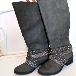 Not Rated Rhinestone Boots